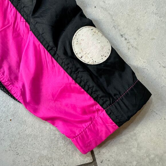 VINTAGE 90s Nike Echelon Size L Womens Windbreaker Windstopper Retro Pink Rare - Picture 5 of 9